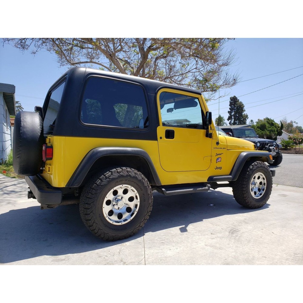 mål Ulejlighed Turbulens 1997-2006 Jeep Wrangler TJ Hard Top